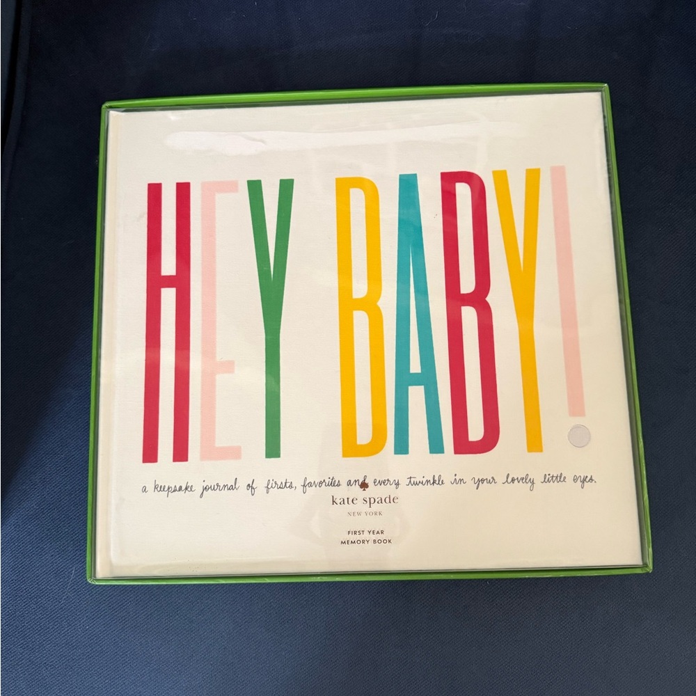 Kate Spade Hey Baby First Year Memory Book